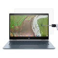 Película protectora de vidrio templado HD para pantalla de computadora portátil para HP Chromebook x360 - 14-da0021nr 14 pulgadas, For HP Chromebook x360 - 14-da0021nr 14 inch
