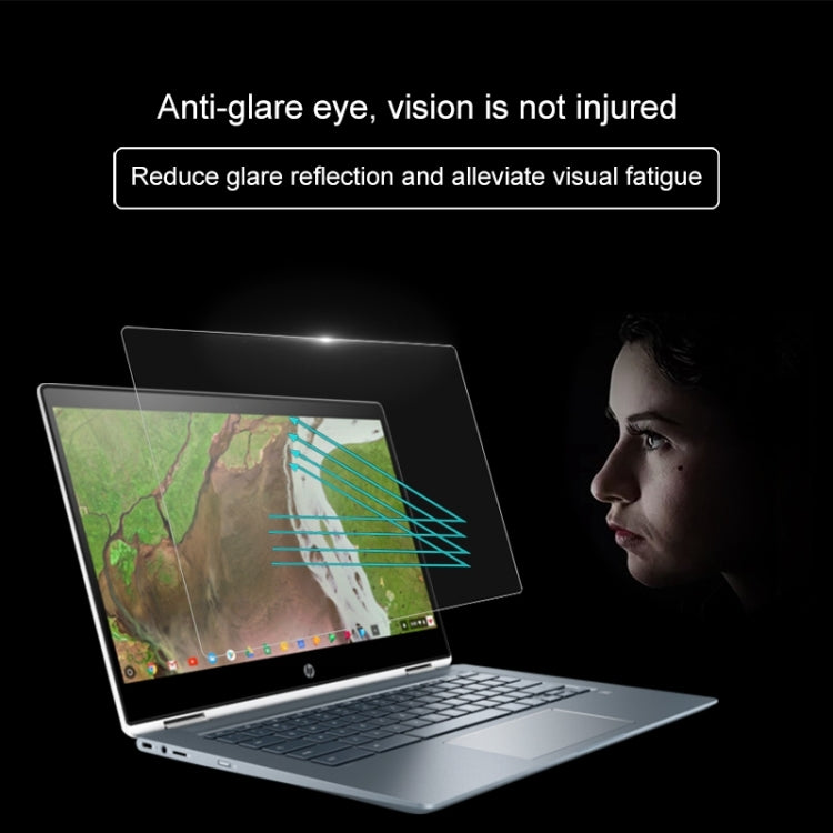Película protectora de vidrio templado HD para pantalla de computadora portátil para HP Chromebook x360 - 14-da0021nr 14 pulgadas, For HP Chromebook x360 - 14-da0021nr 14 inch