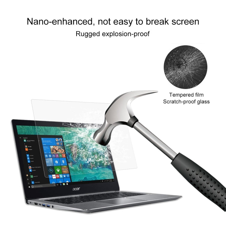 Película protectora de vidrio templado HD para pantalla de computadora portátil para computadora portátil Acer Swift 3 - SF314-52G-842K de 14 pulgadas, For Acer Swift 3 Laptop - SF314-52G-842K 14 inch