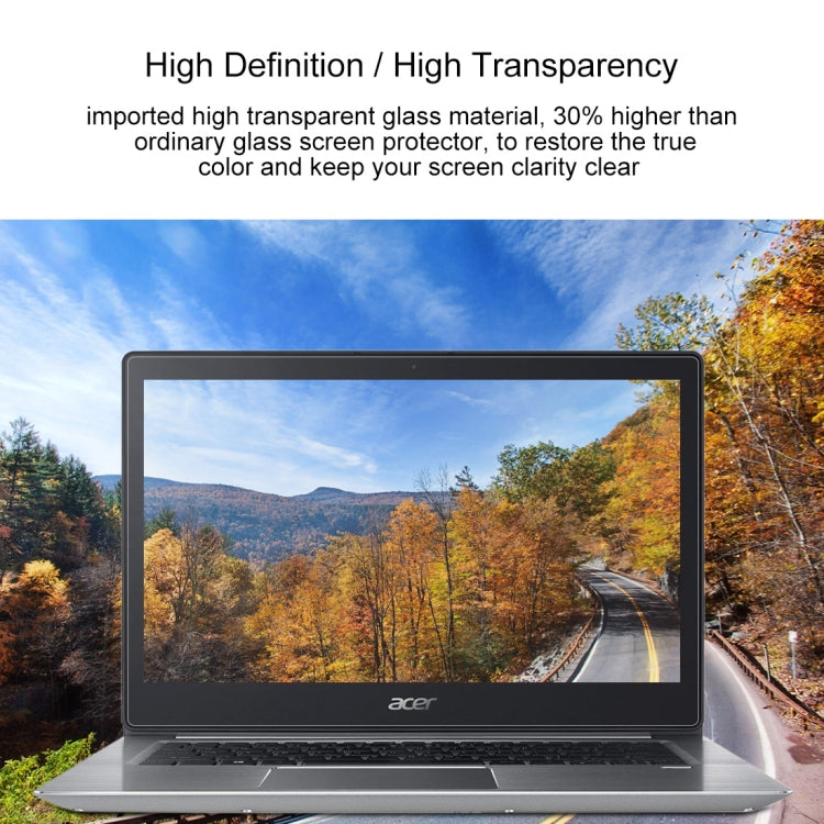 Película protectora de vidrio templado HD para pantalla de computadora portátil para computadora portátil Acer Swift 3 - SF314-52G-842K de 14 pulgadas, For Acer Swift 3 Laptop - SF314-52G-842K 14 inch