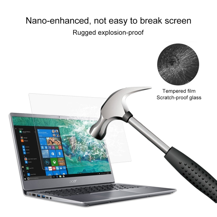 Película protectora de vidrio templado HD para pantalla de computadora portátil para computadora portátil Acer Swift 3 - SF314-54-524Y 14 pulgadas, For Acer Swift 3 Laptop - SF314-54-524Y 14 inch