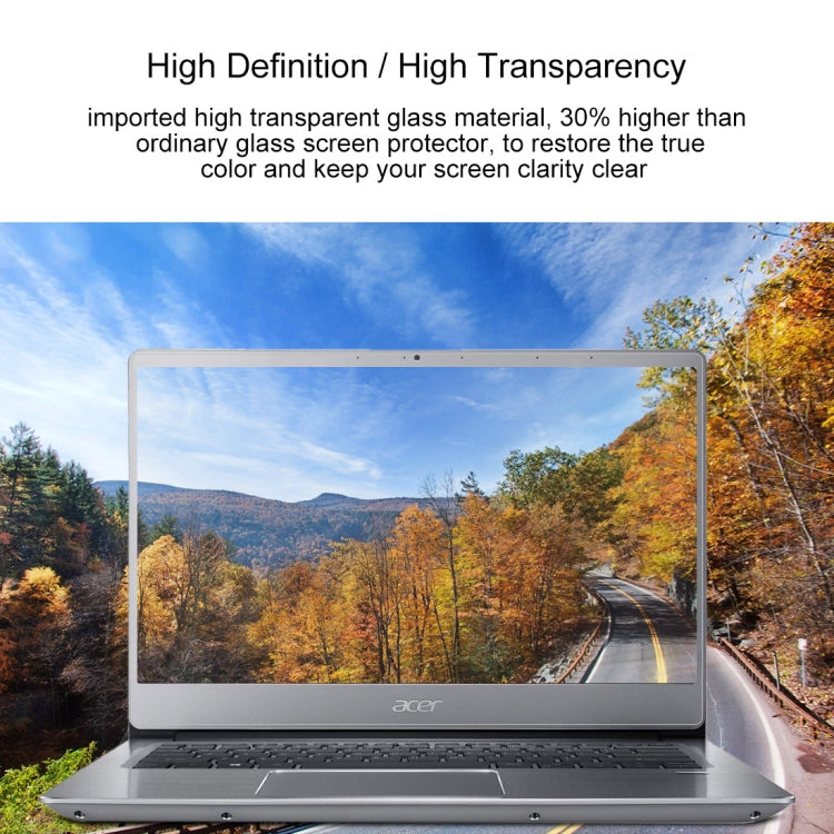 Película protectora de vidrio templado HD para pantalla de computadora portátil para computadora portátil Acer Swift 3 - SF314-54-524Y 14 pulgadas, For Acer Swift 3 Laptop - SF314-54-524Y 14 inch