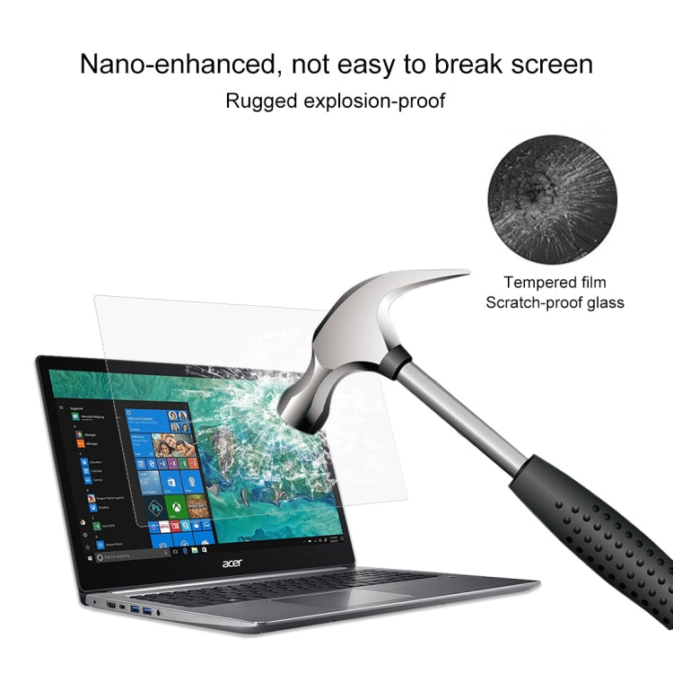 Película protectora de vidrio templado HD para pantalla de computadora portátil para computadora portátil Acer Swift 3 - SF315-41-R6J9 de 15,6 pulgadas, For Acer Swift 3 Laptop - SF315-41-R6J9 15.6 inch