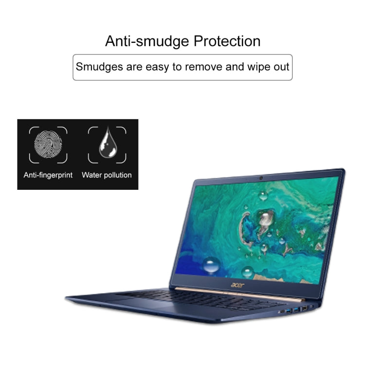 Película protectora de vidrio templado HD para pantalla de computadora portátil para computadora portátil Acer Swift 5 - SF514-52T-82WQ de 14 pulgadas, For Acer Swift 5 Laptop - SF514-52T-82WQ 14 inch