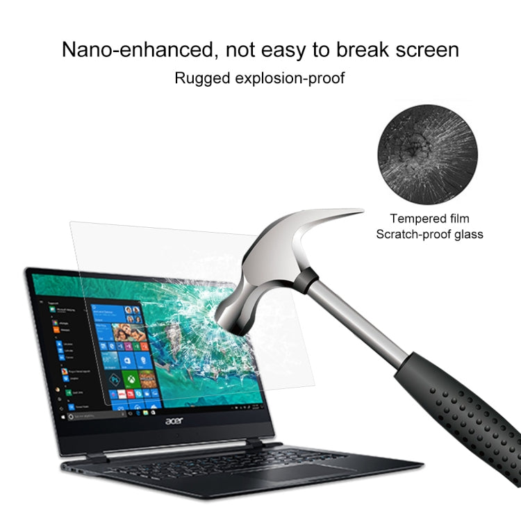 Película protectora de vidrio templado HD para pantalla de computadora portátil para computadora portátil Acer Swift 7 - SF714-51T-M9H0 14 pulgadas, For Acer Swift 7 Laptop - SF714-51T-M9H0 14 inch