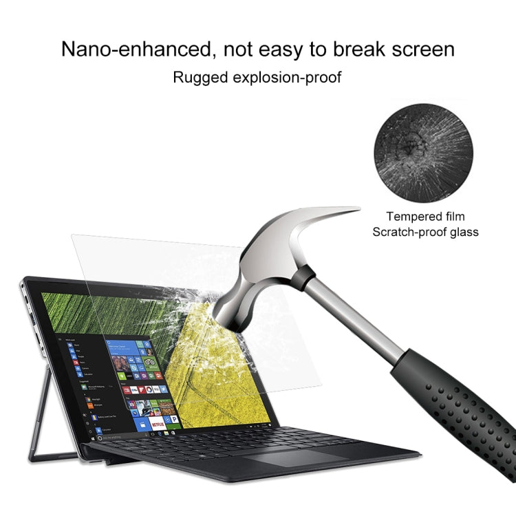 Película protectora de vidrio templado HD para pantalla de computadora portátil para computadora portátil Acer Switch 3 - SW312-31-P946 de 12,5 pulgadas, For Acer Switch 3 Laptop - SW312-31-P946 12.5 inch