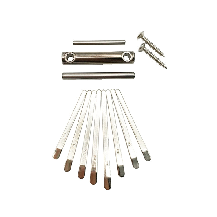 Kit de accesorios para selección de Kalimba, teclas de Piano de pulgar de 8 tonos, 2 uds., 2 PCS 8 Tone