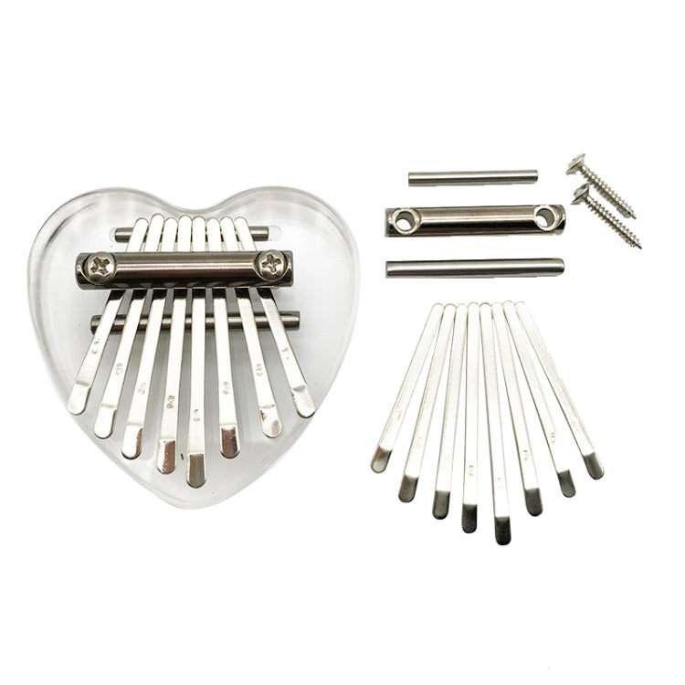 Kit de accesorios para selección de Kalimba, teclas de Piano de pulgar de 8 tonos, 2 uds., 2 PCS 8 Tone