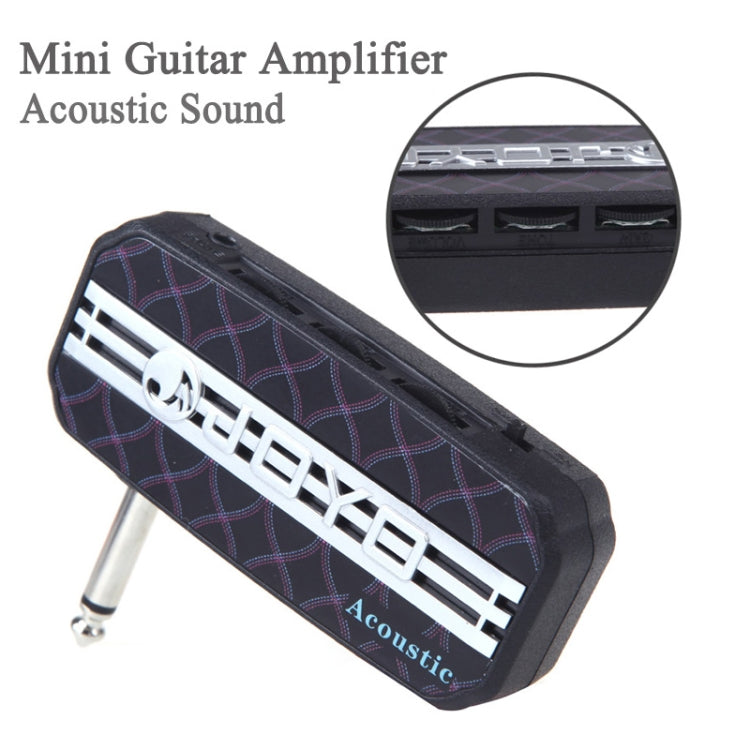 JOYO JA-03 Mini efector de guitarra eléctrica portátil con distorsión de plomo, Lead Distortion
