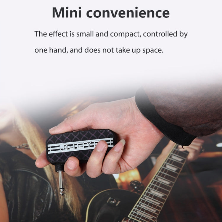 JOYO JA-03 Mini efector de guitarra eléctrica portátil con distorsión de plomo, Lead Distortion