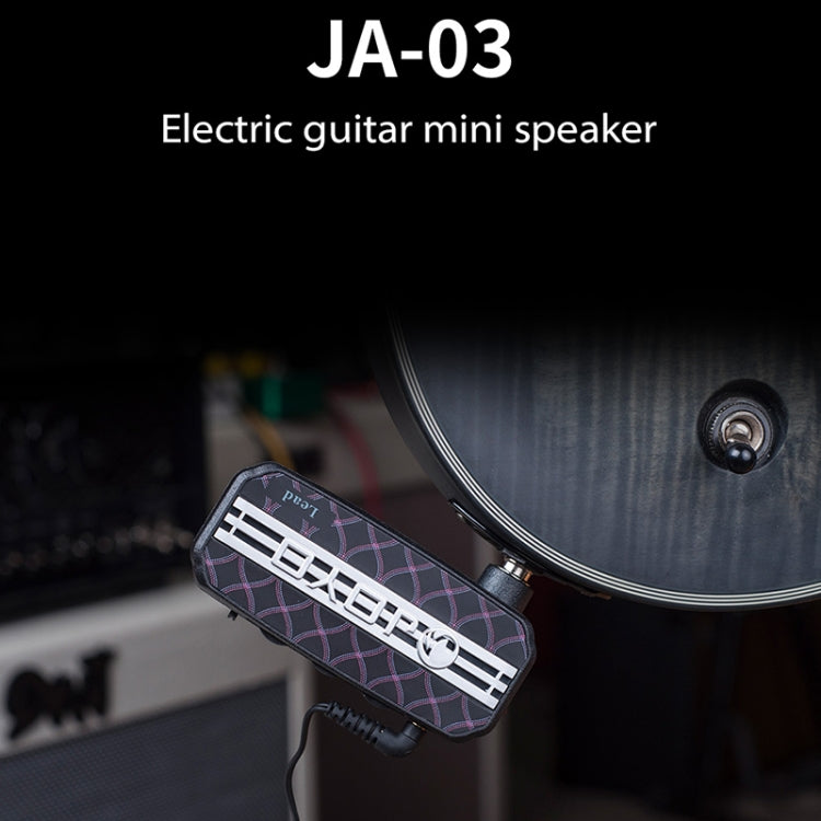 JOYO JA-03 Mini efector de guitarra eléctrica portátil con distorsión de plomo, Lead Distortion