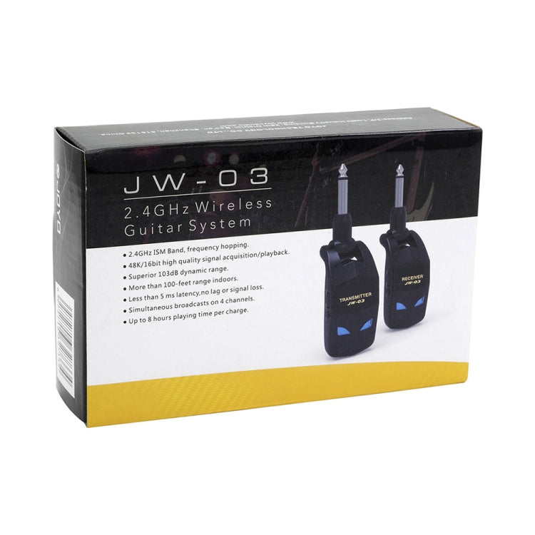 JOYO JW-03 2.4G Transmisor de guitarra eléctrica digital Receptor de transmisión inalámbrica, JW-03