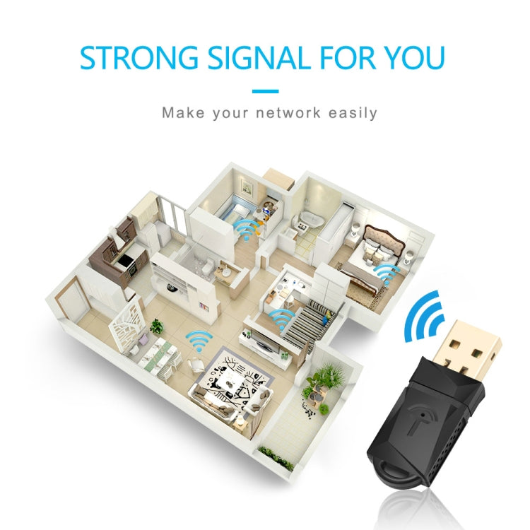 Rocketek RT-WL3 300 Mbps 802.11 n/a/g Adaptador WiFi USB Inalámbrico