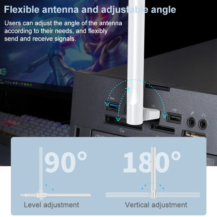 Adaptador de Red USB Wifi COMFAST CF-WU713N 300Mbps, CF-WU713N