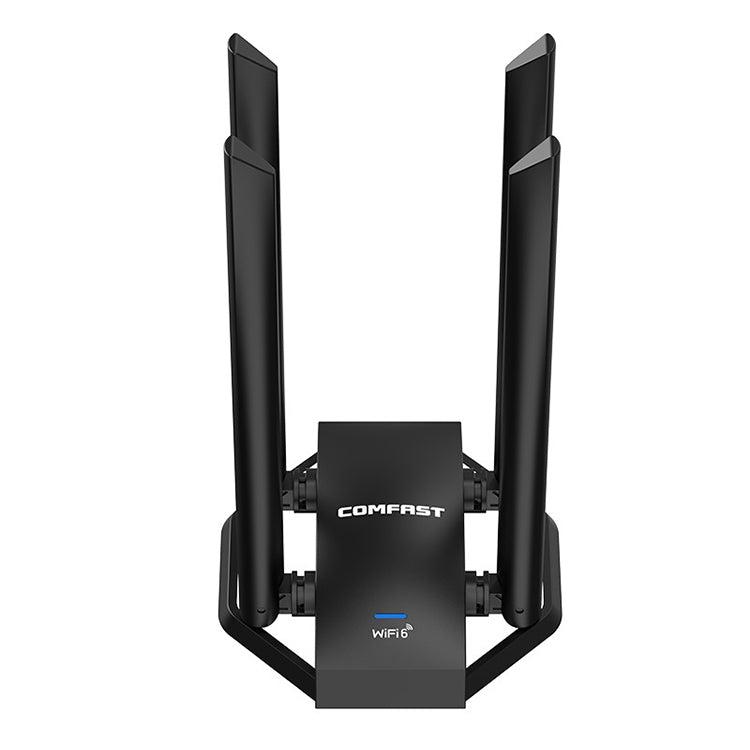 COMFAST CF-966AX Free-drive Dual Band 1800Mbps USB3.0 Adaptador inalámbrico WiFi 6 de alta potencia, CF-966AX