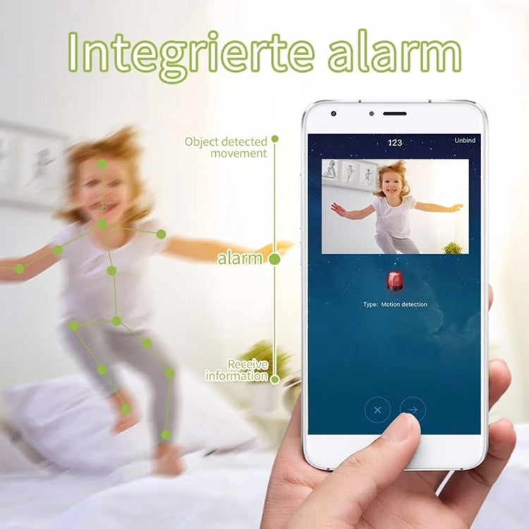 Cámara IP Anpwoo Guardian 2.0MP 1080P 1/3 pulgadas CMOS HD WiFi, compatible con detección de movimiento / visión nocturna, Guardian Black, Guardian White