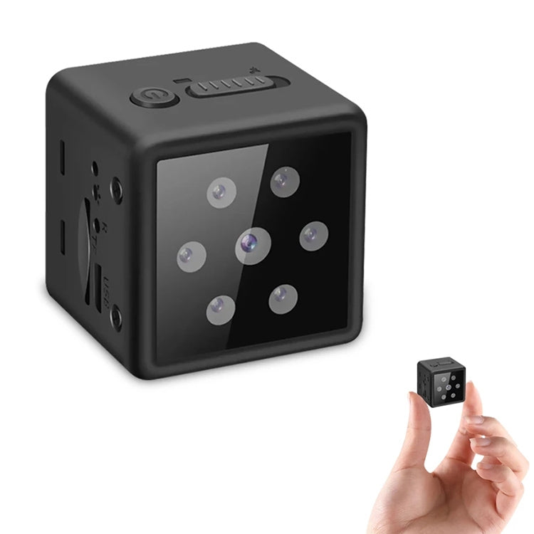 Cámara deportiva inalámbrica MD25 1080P, cámara HD inteligente portátil, compatible con visión nocturna infrarroja/detección de movimiento/tarjeta TF, MD25