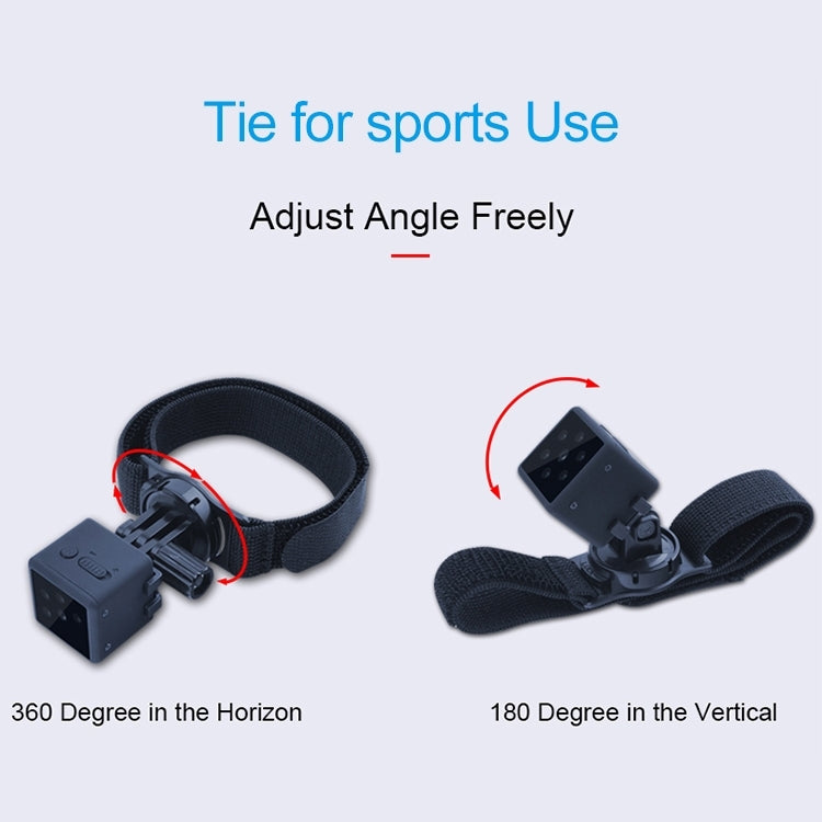 Cámara deportiva inalámbrica MD25 1080P, cámara HD inteligente portátil, compatible con visión nocturna infrarroja/detección de movimiento/tarjeta TF, MD25