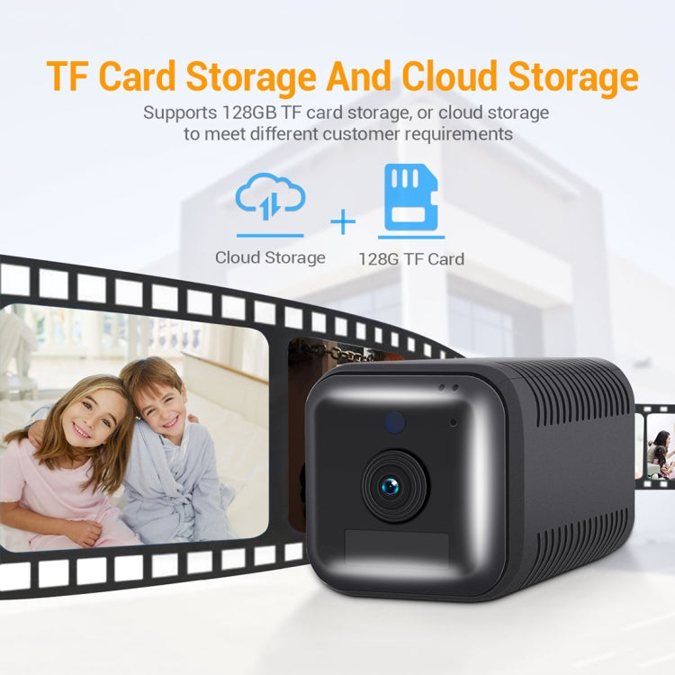 ESCAM G18 1080P Full HD Cámara IP WiFi con batería recargable, compatible con visión nocturna / detección de movimiento PIR / tarjeta TF / audio bidireccional, G18