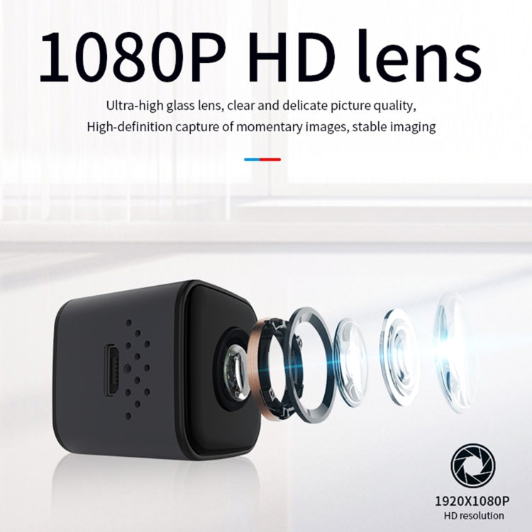 SQ28 1080P Mini cámara inteligente HD impermeable, compatible con visión nocturna, SQ28