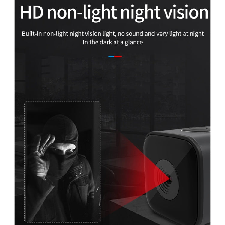 SQ28 1080P Mini cámara inteligente HD impermeable, compatible con visión nocturna, SQ28