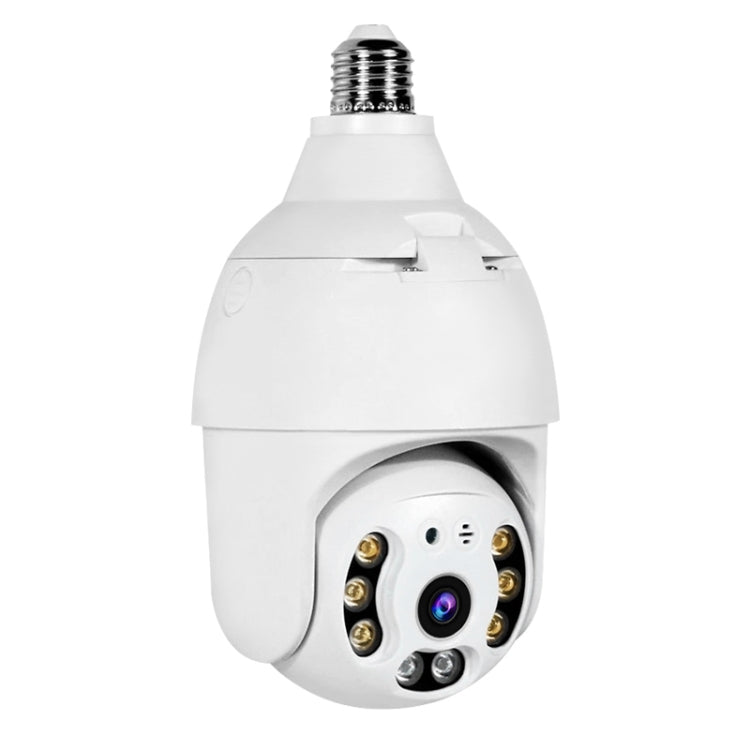 DP18 3.0MP WiFi inteligente 1080P HD cámara de bombilla de red para exteriores, compatible con visión nocturna infrarroja, detección de movimiento y tarjeta TF, DP18