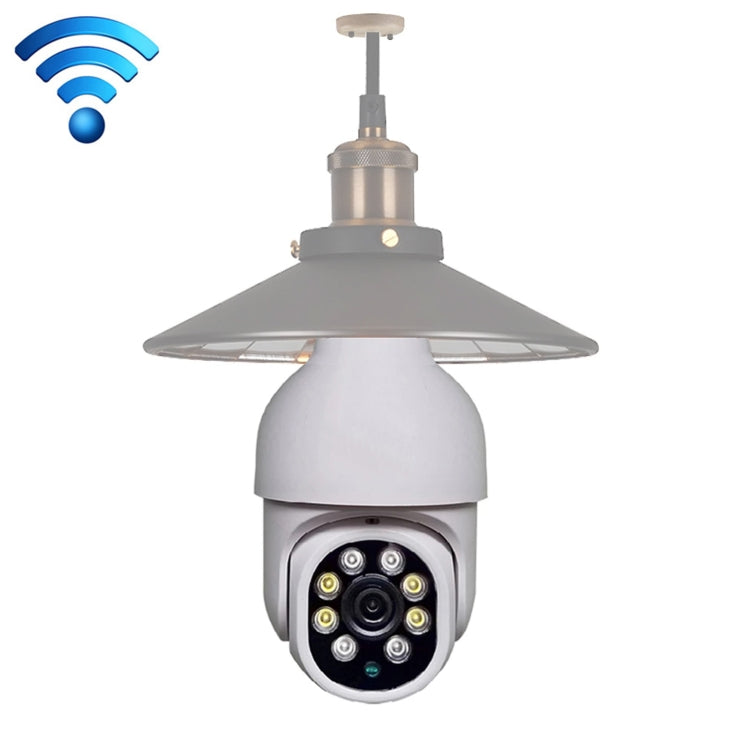Cámara con bombilla de red para exteriores DP19 Smart WiFi HD, compatible con visión nocturna infrarroja, detección de movimiento y tarjeta TF, DP19