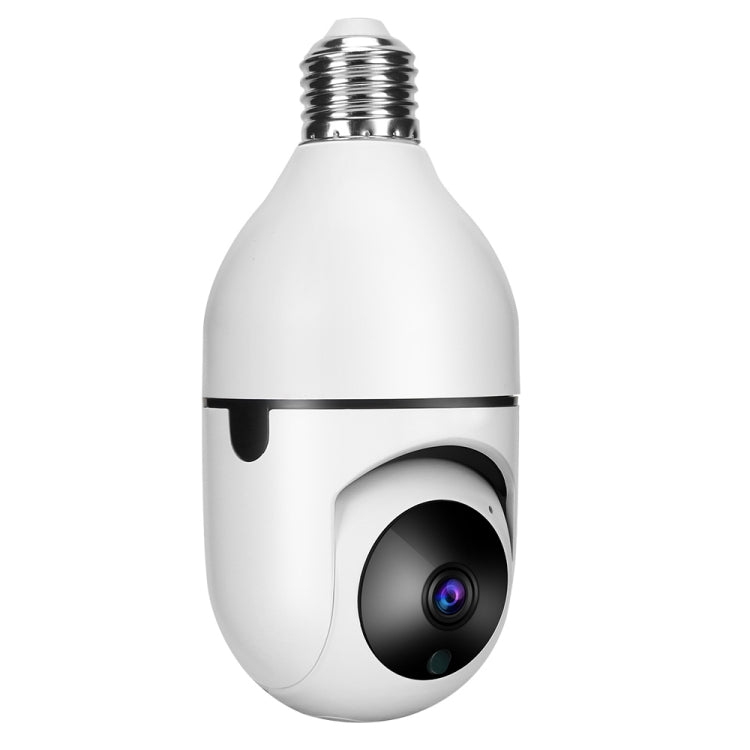 DP17 2,0 millones de píxeles Fuente de luz única Cámara inteligente de doble banda WiFi 1080P HD con bombilla de red para exteriores, compatible con visión nocturna por infrarrojos, audio bidireccional, detección de movimiento y tarjeta TF             ...