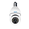 Cámara WiFi con bombilla ESCAM PT208 1080P HD, compatible con detección de movimiento, audio bidireccional, visión nocturna, tarjeta TF, ESCAM PT208