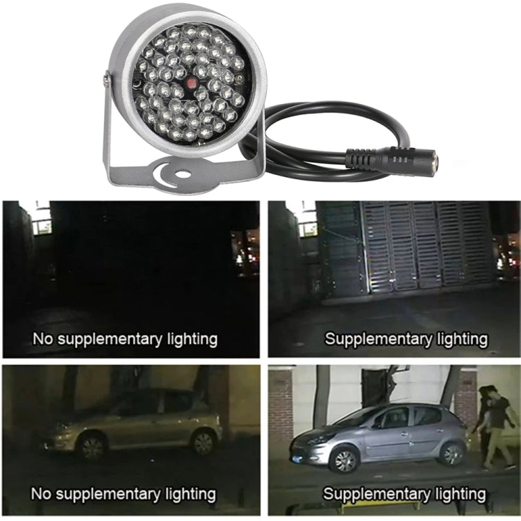Lámpara auxiliar de monitoreo de luz de relleno infrarroja 48IR 48 LED