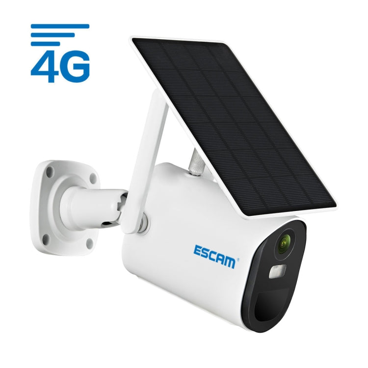 Cámara IP con panel solar ESCAM QF490 HD 1080P 4G 3.8W, versión UE, EU Version