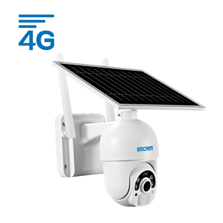ESCAM QF450 HD 1080P 4G Cámara IP con energía solar versión estadounidense con memoria de 64G, compatible con audio bidireccional, detección de movimiento PIR, visión nocturna y tarjeta TF, with 64G Memory