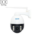 ESCAM Q5068 H.265 5MP Pan / Tilt / 4X Zoom WiFi Cámara IP impermeable, compatible con ONVIF conversación bidireccional y visión nocturna, enchufe AU, EU Plug, AU Plug, UK Plug, US Plug