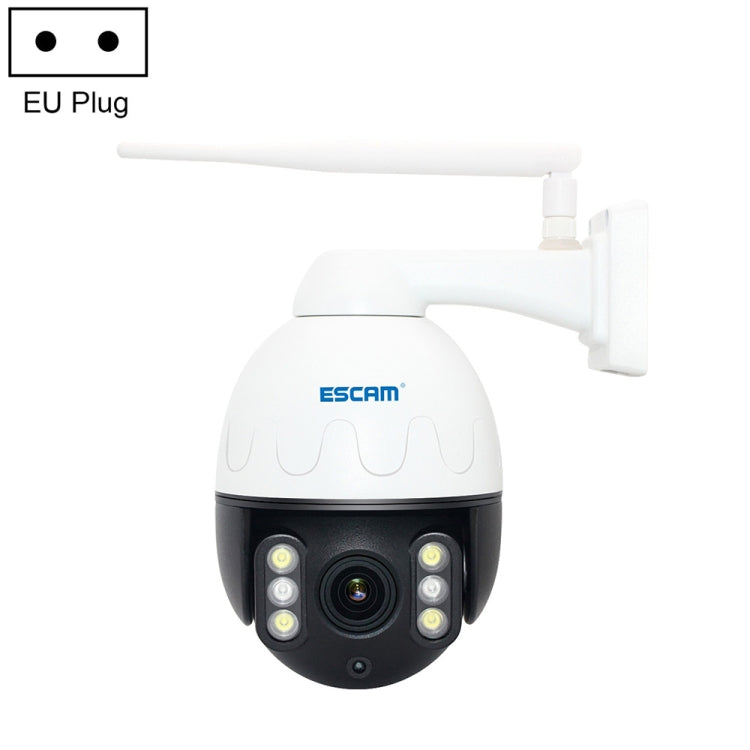 ESCAM Q5068 H.265 5MP Pan / Tilt / 4X Zoom WiFi Cámara IP impermeable, compatible con ONVIF conversación bidireccional y visión nocturna, enchufe AU, EU Plug, AU Plug, UK Plug, US Plug