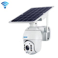 ESCAM QF280 HD 1080P IP66 Cámara IP PT con panel solar WiFi a prueba de agua con batería, soporte de visión nocturna / detección de movimiento / tarjeta TF / audio bidireccional, with Battery