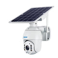 ESCAM QF480 Versión UE HD 1080P IP66 Cámara IP PT con panel solar 4G a prueba de agua con batería, compatible con visión nocturna / detección de movimiento / tarjeta TF / audio bidireccional, with Battery(EU Version)
