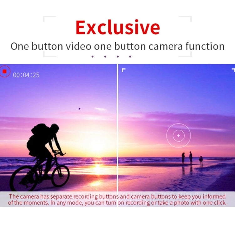 Mini cámara de seguridad inteligente W18 1080P HD WiFi, compatible con gran angular de 155 grados, detección de movimiento, visión nocturna infrarroja y tarjeta TF, Wide Angle