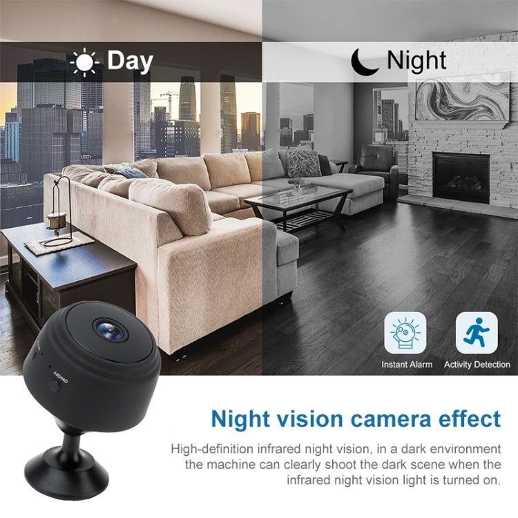 Cámara inalámbrica remota WiFi A9+ 1080P, compatible con visión nocturna, detección de movimiento y tarjeta TF, solución Bluetooth Broadcom, A9+