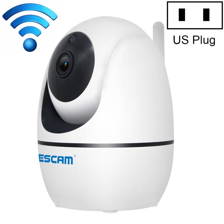 Cámara IP ESCAM PVR008 HD 1080P WiFi, compatible con detección de movimiento / visión nocturna, distancia IR: 10 m, enchufe AU, PVR008