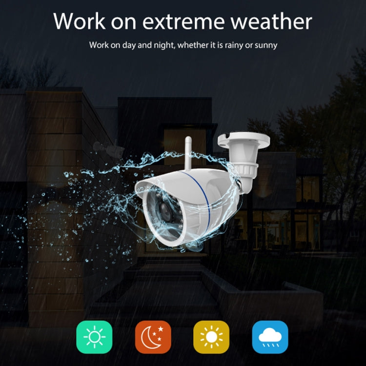 NEO NIP-56AI Cámara IP WiFi impermeable para exteriores, con visión nocturna por infrarrojos y control remoto para teléfono móvil, NIP-56AI