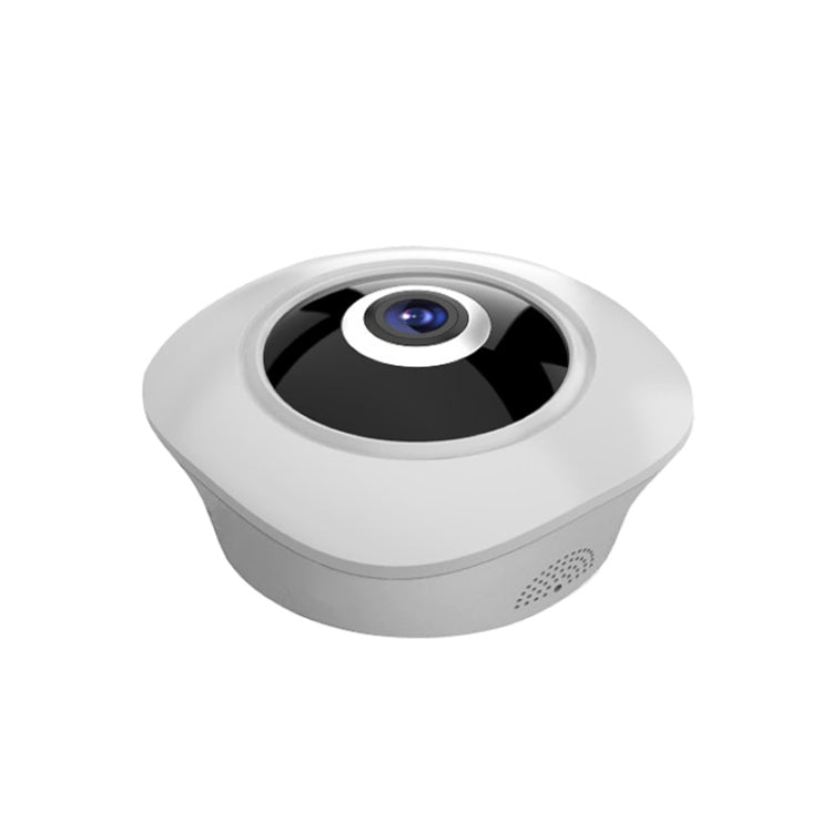 DTS-F3 Lente de 1,44 mm Cámara IP infrarroja de 1,3 megapíxeles y 360 grados, compatible con detección de movimiento, alarma por correo electrónico, tarjeta TF y pulsación de aplicación, distancia IR: 10 m, DTS-F3