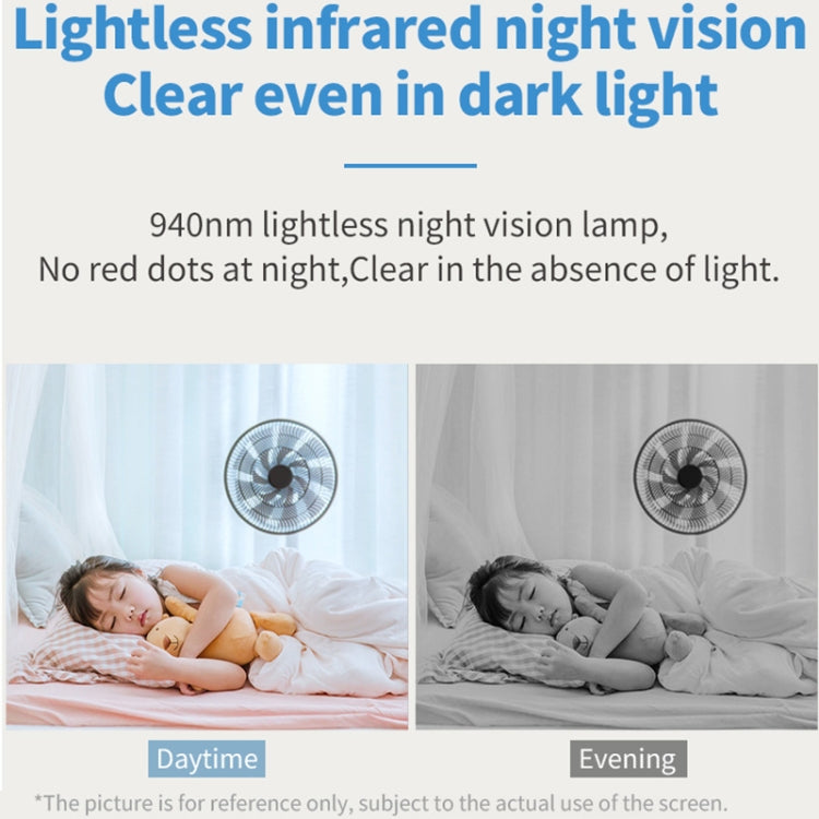 Cámara doméstica inteligente K9 Cute Pets, compatible con visión nocturna y voz bidireccional y detección de movimiento, K9