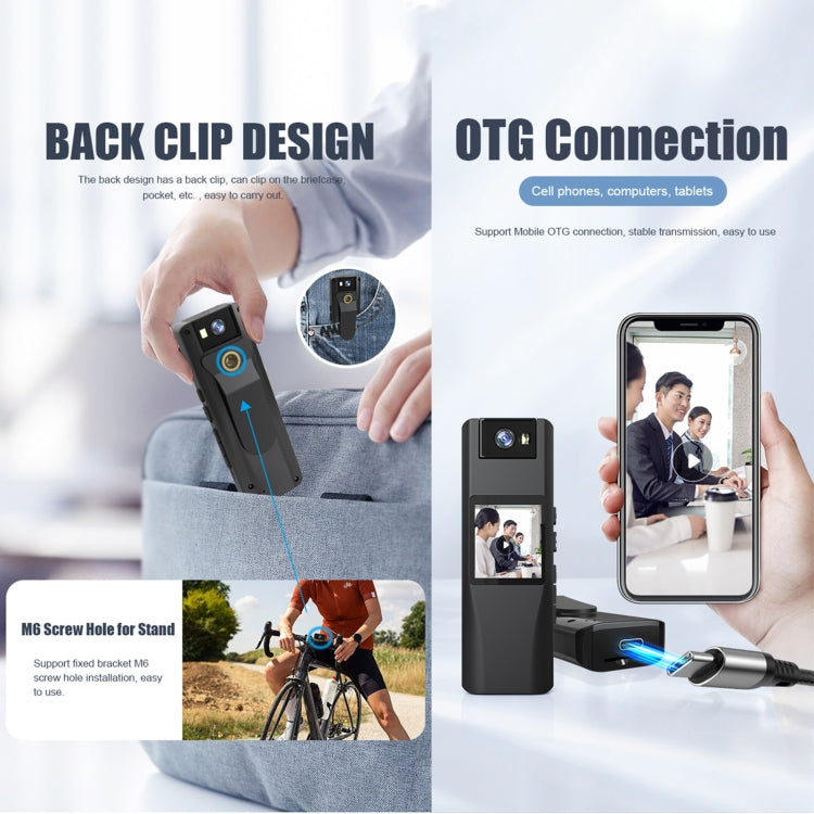 L12 Cámara de grabación de video para conferencias con rotación de 180 grados Mini cámara WiFi HD 720P