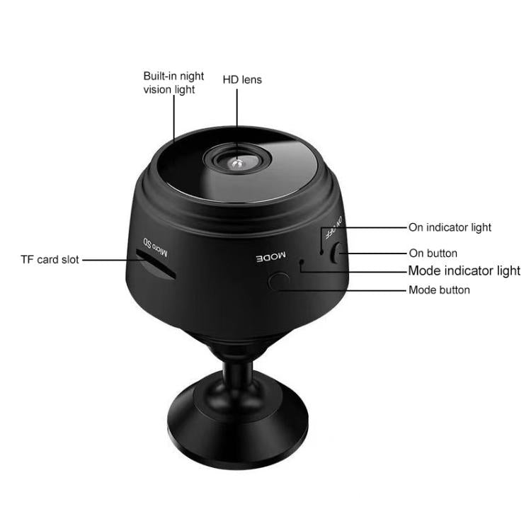 Cámara IP A9 1080P WiFi Mini DV