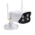 QG001 Cámara tipo bala IP WiFi HD de 1/4 pulgadas H.264 de 1,0 megapíxeles, compatible con detección de movimiento, audio, alarma y tarjeta TF, QG001