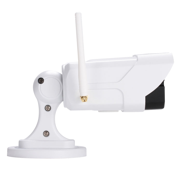 QG001 Cámara tipo bala IP WiFi HD de 1/4 pulgadas H.264 de 1,0 megapíxeles, compatible con detección de movimiento, audio, alarma y tarjeta TF, QG001