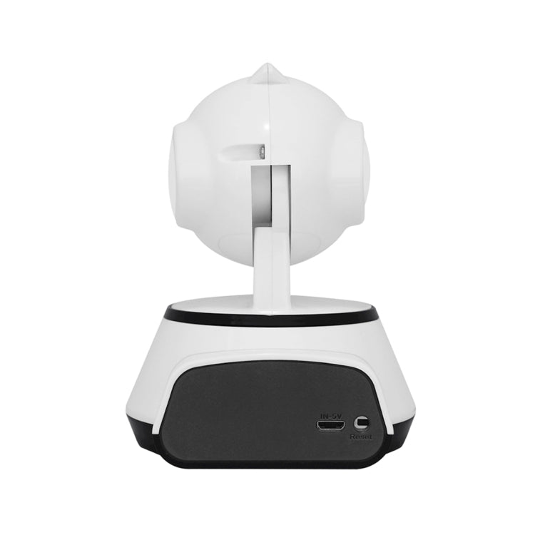 YT001 Cámara IP domo infrarroja inalámbrica WiFi de 1,0 megapíxeles con lente de 3,6 mm, compatible con detección de movimiento, alarma por correo electrónico y tarjeta TF, distancia IR: 10 m, YT001