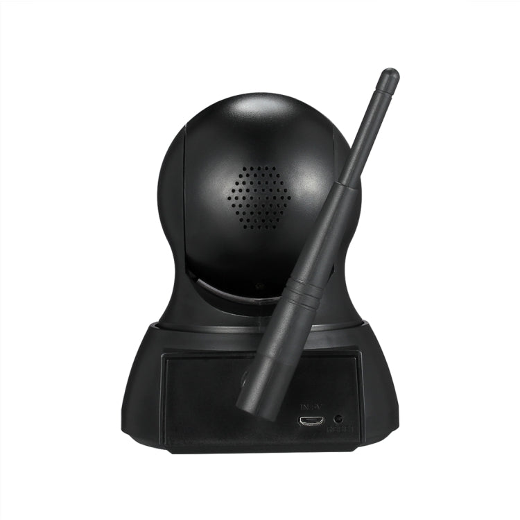 YT007 Lente de 3,6 mm Cámara IP domo infrarroja inalámbrica WiFi de 1,0 megapíxeles, compatible con detección de movimiento, alarma por correo electrónico y tarjeta TF, distancia IR: 10 m, YT007