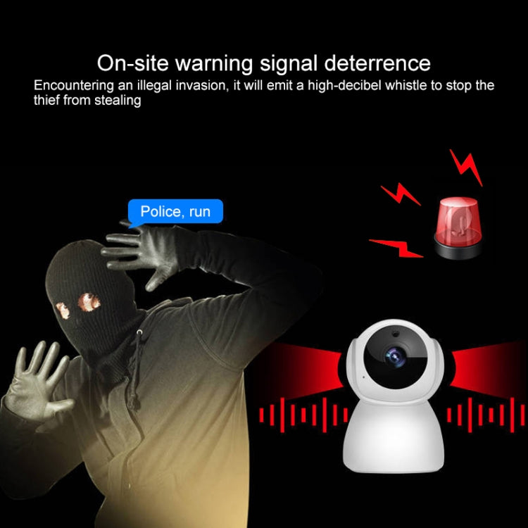 V380 1080P Cámara inalámbrica HD Visión nocturna Wifi inteligente Teléfono móvil Monitor de tienda de limpieza remoto, V380 1080P