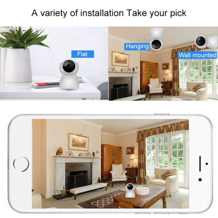 V380 1080P Cámara inalámbrica HD Visión nocturna Wifi inteligente Teléfono móvil Monitor de tienda de limpieza remoto, V380 1080P